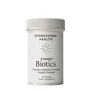 Stonehenge Health front bottle view showing clear label and benefits
