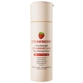 Strawberry bottle front packaging showing KP Bump Eraser and benefits