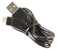 Streamlight MicroStream micro-USB charging port closeup, quick recharge convenience
