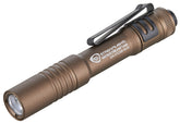 Streamlight MicroStream front view showing bezel and lens, clear focused output