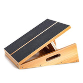 StrongTek front view showing adjustable incline and non-slip treads for secure stretches