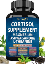 StrongVit frente del empaque mostrando la botella y diseño claro, confianza y calidad