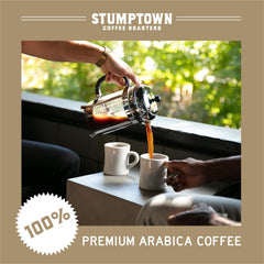 Stumptown Hair Bender espresso con crema que evidencia balance y cuerpo