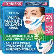 Stylia MaxiLift front packaging showing product benefits and design