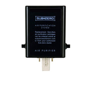 Sub-Zero cartridge front view showing sleek shape and easy install benefit