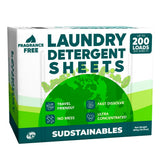 Sudstainables front box showing compact packaging and eco benefit