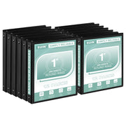 SUIN binder front cover in black showing clean professional look and easy identification