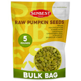 Sunbest Natural front-of-bag showing label and weight for easy identification and bulk value