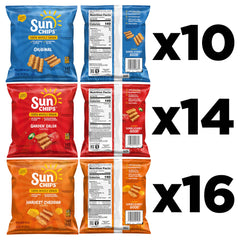 SunChips detalle de la textura ondulada y crujiente que conserva sabor