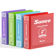 SUNEE archivador frontal conjunto cuatro colores para organización rápida
