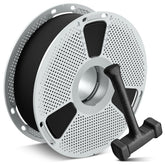 SUNLU spool front view showing filament and robust spool design for reliable feeding