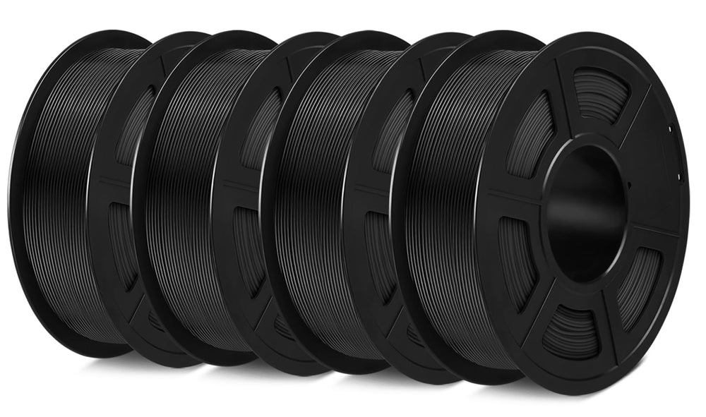 SUNLU PETG filament front view showing neat spool and clear labeling for fast setup