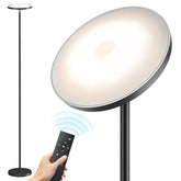 SUNMORY front view of lamp showing slim profile and bright output for versatile rooms