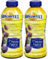 Sunsweet botella frontal 32 oz mostrando presentación práctica y sabor natural
