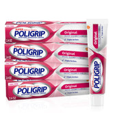 Super Poligrip pack frontal de cuatro tubos, suministro prolongado