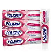 Super Poligrip pack frontal de cuatro tubos, suministro prolongado