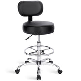 SUPERJARE front view showing chair features and stable base benefit