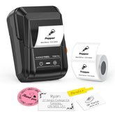 SUPVAN T50M Pro front view showing compact black housing and label slot