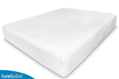 SureGuard tejido terry de algodón, superficie suave y absorbente