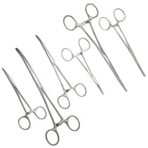 SURGICAL ONLINE frente del empaque mostrando las seis pinzas durable