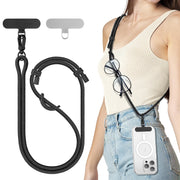 SURPHY correa frontal mostrando diseño minimalista y acceso rápido al móvil