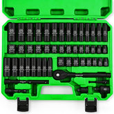 SWANLAKE case front view showing organized storage and easy transport