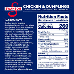 Swanson detalle de dumplings spaetzle resaltando textura cremosa