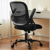 Sweetcrispy front view of chair showing ergonomic stance and spacious seating