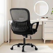 Sweetcrispy silla ejecutiva frontal mostrando diseño y soporte ergonómico