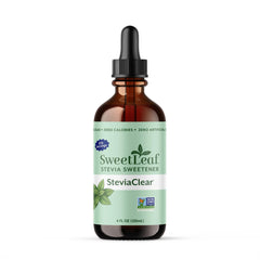 SweetLeaf envase frontal SteviaClear: endulzor sin calorías práctico