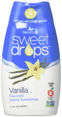 SweetLeaf gotas añadidas a café con leche realzando sabor sin calorías