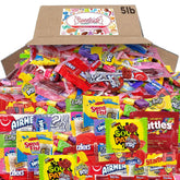 SWEETSIDE CANDY CO. bolsa frontal con 5 lb de caramelos surtidos listos para fiestas
