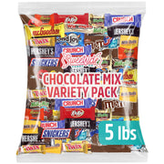 SWEETSIDE CANDY CO. frente del empaque 5 lb muestra valor y variedad
