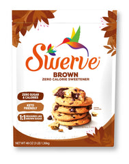 Swerve envase frontal de 48 oz mostrando la presentación y conveniencia