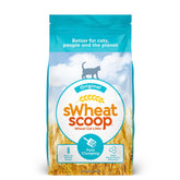 sWheat Scoop front of bag showing brand and 25 pound size for informed choice