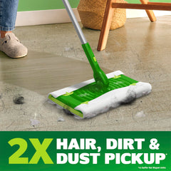 Swiffer con palo plegable, ahorro de espacio Swiffer