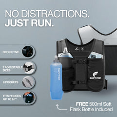 SWIFTVEST close-up of waterproof phone pocket protecting device