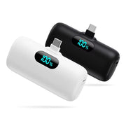 Swyop front view of mini 5000mAh power bank showing compact design and branding benefit portability