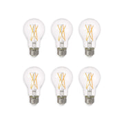 SYLVANIA bombilla TruWave pack de 6 mostrando diseño frontal y casquillo E26