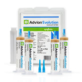 Syngenta Advion Evolution front packaging showing product and dosage benefits