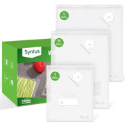 Syntus front packaging showing 60-piece set and included sizes for organization