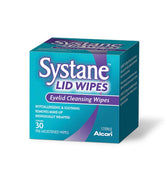 Systane front packaging showing three retail boxes for extended supply and easy storage