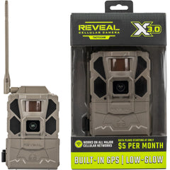 TACTACAM front view showing camera and housing, reliable outdoor monitoring