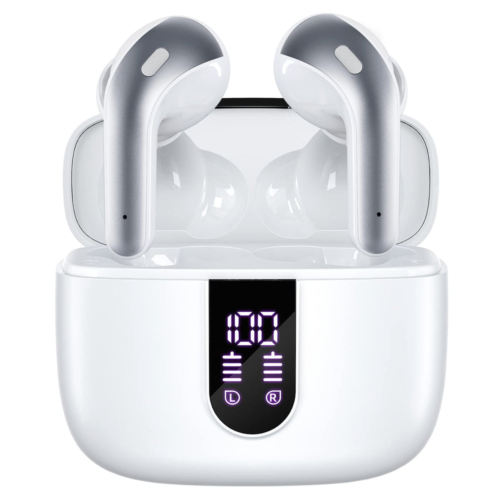 TAGRY X08 frontal con estuche abierto mostrando auriculares y comodidad