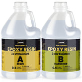 TAKIMO front packaging of one-gallon epoxy kit showing clear labeling and benefit