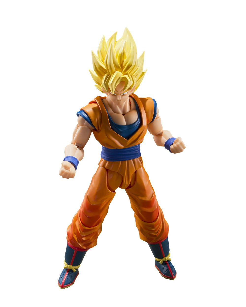 TAMASHII NATIONS Goku frontal en caja oficial mostrando autenticidad