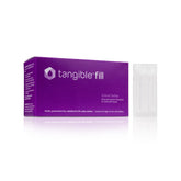 Tangible single-use vial front packaging showing product and benefits