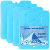 Tapleap large ice pack front view showing slim profile and labeling for efficient cooling