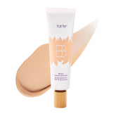 tarte empaque frontal bb blur mostrando presentación y beneficio natural