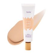 tarte empaque frontal bb blur mostrando presentación y beneficio natural